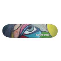 SadClown konst Skate Board