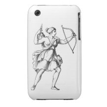 Sagittariusfodralkompis iPhone 3 Case