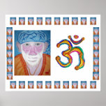 SaiBaba n OM MANTRA: Se honom inom dig Posters