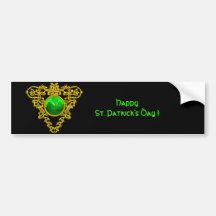 SAINT PATRICK CELTIC HJÄRTA BILDEKALER