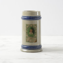 Saint patrick's day 1914 kaffe mugg