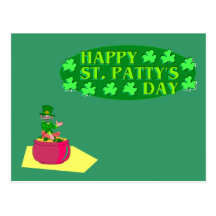 Saint patrick's day - vykort