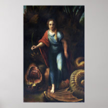 Sainte Marguerite vid Raphael Affisch