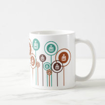 Säkerhetsdaisy Kaffe Koppar