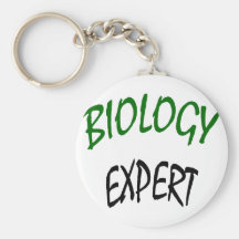 Sakkunnig biologi nyckel ring