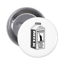 Saknad frihetmjölk paketerar pins