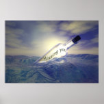 Saknad som du poster affischer