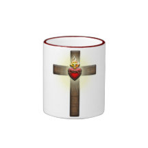 Sakral hjärta av den Jesus kor Kaffe Mugg