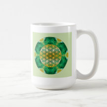 Sakral mugg för geometriMandala 1