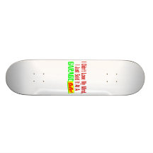 Sålde mitt varar besvärad på försäljningen hemifrå skateboard deck