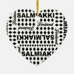Salmiakki Finland prydnad Julgranskula