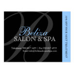 Salong- och Spaadvertizingvykort