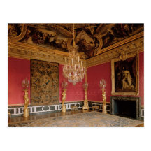 Salongd'Apollonen (Apollo rum) med tapestries Vykort