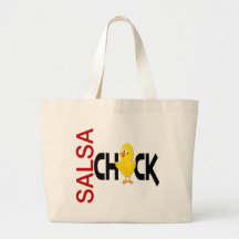 Salsachick Tote Bags