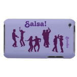 SalsadansareSilhouettes som dansar beställnings- i Barely There iPod Överdrag