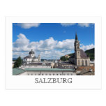 Salzburg Österrike vykort