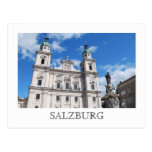Salzburg Österrike vykort