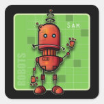 Sam roboten klistermärken
