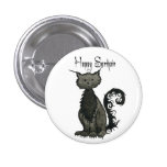 Samhain knäppas den svart katten knapp