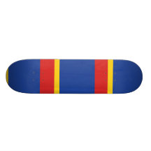 Sami folk (gammalt inofficiellt), Finland flagga Skate Board