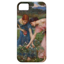 Samla blommor iPhone 5 hud