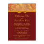 Sample Wedding Invitation - Autumn Leaves Post Card