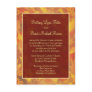 Sample Wedding Invitation - Autumn Mist Frame Postcard
