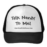 Samtal som är nerdy till mig hatt keps
