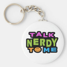 Samtal som är nerdy till mig nyckelringar
