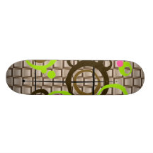 Samtida däckmönster skate board