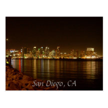 San Diego CA Vykort