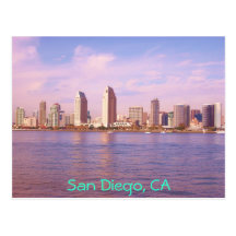 San Diego CA Vykort
