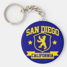 San Diego heraldik Nyckel Ring