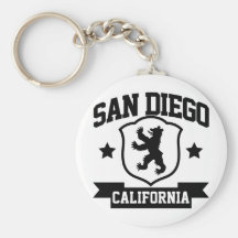 San Diego heraldik Nyckelring