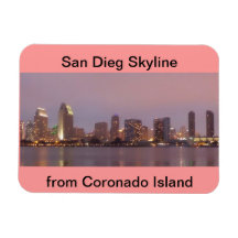 San Diego horisontFlexy magnet