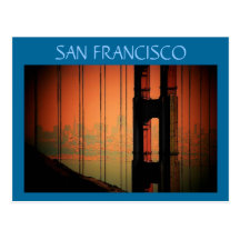 San Francisco (guld-) vykort