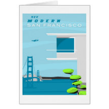 San Francisco hälsningkort