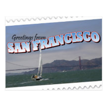 San Francisco Kalifornien Vykort