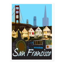 San Francisco Montagevykort