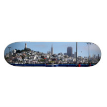 San Francisco panorama Skate Board Decks