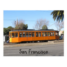 San Francisco Streetcar Vykort