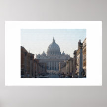 San Pietro (Roma) Affisch