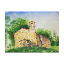 San Taddeo Sträckt Canvastryck