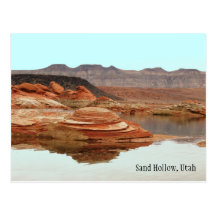 Sandfördjupning, Utah Vykort