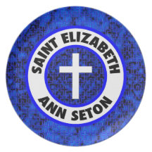 Sanktt Elizabeth Ann Seton Dinner Plates