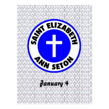 Sanktt Elizabeth Ann Seton Vykort