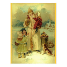 Santa 1897 vykort