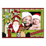 Santa baby kort för inbjudningar
