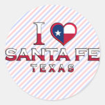 Santa Fe Texas Klistermärke