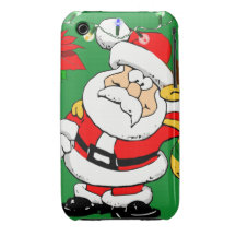 santa Case-Mate iPhone 3 case